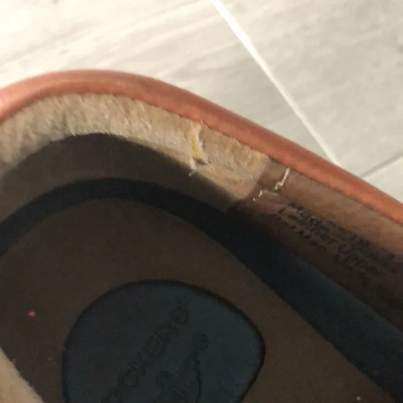 Dockers Brown Leather Cap Toe Shoes - Mens US Size 10.5 - Picture 14 of 14